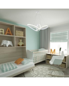 Подвесная люстра Eurosvet 90174/1 белый-foto2