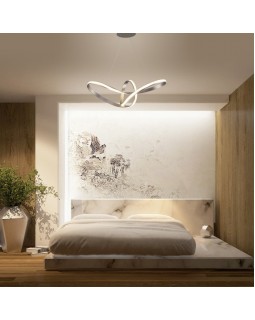 Подвесная люстра Eurosvet 90174/1 сатин-никель-foto2