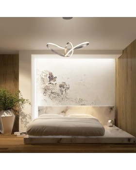 Подвесная люстра Eurosvet 90174/1 сатин-никель-foto2