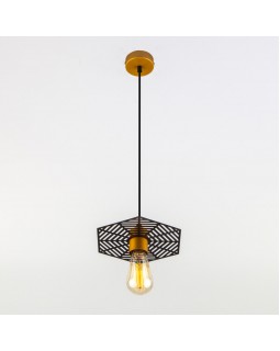 Подвесной светильник Eurosvet 50167/1 бронза/черный-foto3