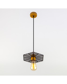 Подвесной светильник Eurosvet 50167/1 бронза/черный-foto3