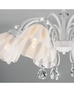 Люстра на штанге Eurosvet 30155/8 белый-foto3