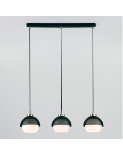 Подвесной светильник Eurosvet 50106/3 античная бронза/черный-foto3