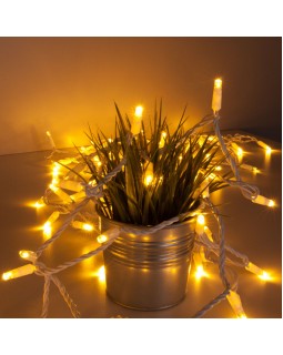 Светодиодная нить Eurosvet 400-102 теплый белый с эффектом мерцания 20м IP65-foto5