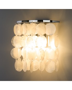 Бра Eurosvet 60084/2 хром/перламутр-foto2