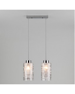 Подвесной светильник Eurosvet 50002/2 хром-foto2