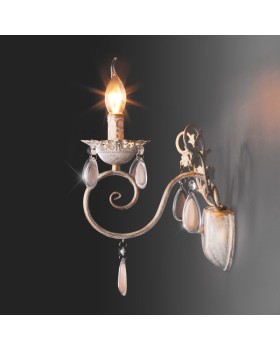 Бра Eurosvet 10009/1 золото с белым-foto2