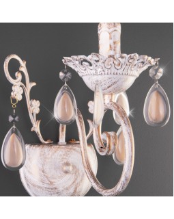 Бра Eurosvet 10009/1 золото с белым-foto4