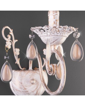 Бра Eurosvet 10009/1 золото с белым-foto4