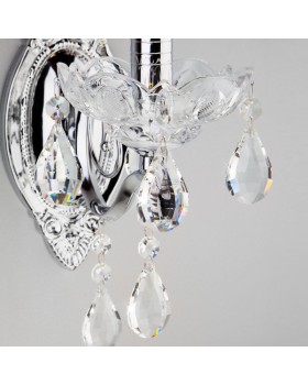 Бра Eurosvet 3188/1 хром/прозрачный хрусталь Strotskis-foto4