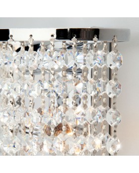 Бра Eurosvet 3102/2 хром/прозрачный хрусталь Strotskis-foto3