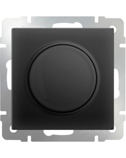 W1142008/ Электроустановочные изделия - Диммер (черный матовый)-foto2