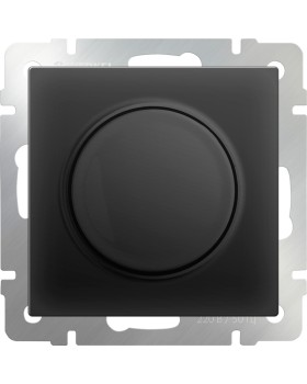 W1142008/ Электроустановочные изделия - Диммер (черный матовый)-foto2