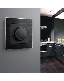 W1142008/ Электроустановочные изделия - Диммер (черный матовый)-foto3