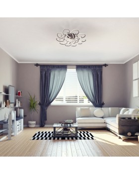 Накладная люстра Eurosvet 90236/10 чёрный кофе Smart-foto2