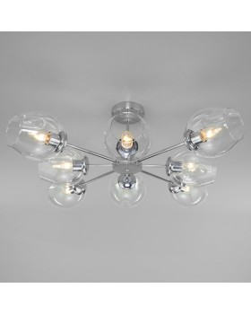 Люстра на штанге Eurosvet 30154/8 хром-foto2