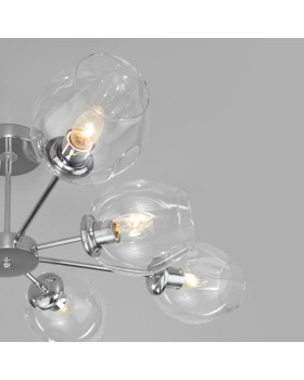 Люстра на штанге Eurosvet 30154/8 хром-foto4