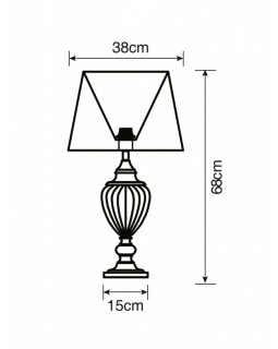 Настольная лампа ARTE Lamp A3752LT-1WH-foto5