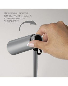 Торшер Eurosvet 80430/1 серебро/хром-foto4