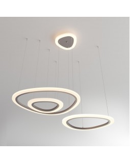 Подвесная люстра Eurosvet 90230/3 серебро-foto2