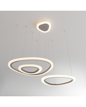 Подвесная люстра Eurosvet 90230/3 серебро-foto2