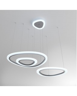 Подвесная люстра Eurosvet 90230/3 серебро-foto3