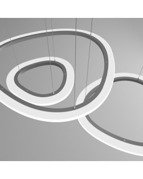 Подвесная люстра Eurosvet 90230/3 серебро-foto4