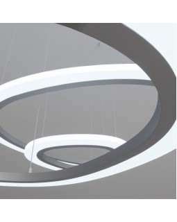 Подвесная люстра Eurosvet 90230/3 серебро-foto5