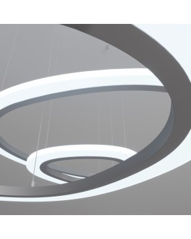 Подвесная люстра Eurosvet 90230/3 серебро-foto5