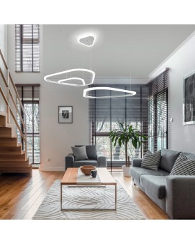 Подвесная люстра Eurosvet 90230/3 серебро-foto7