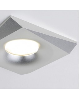 Встраиваемый светильник Elektrostandard 119 MR16 серебро-foto2