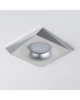 Встраиваемый светильник Elektrostandard 119 MR16 серебро-foto3