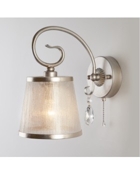 Бра Eurosvet 60065/1 серебро-foto3