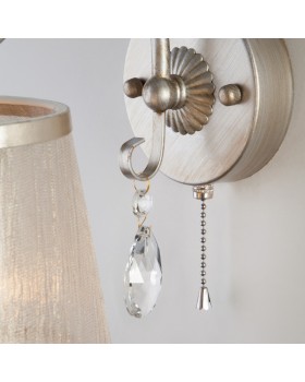 Бра Eurosvet 60065/1 серебро-foto4