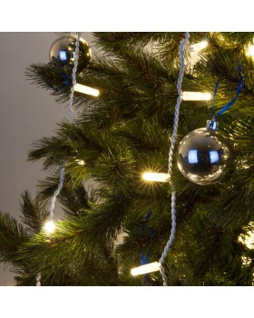 Светодиодный занавес Eurosvet 200-101 теплый белый с эффектом мерцания 2*3м IP65-foto6