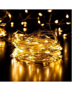 Светодиодный занавес Eurosvet 200-004 теплый белый 2*3м IP20-foto2