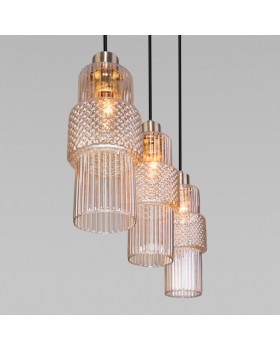 Подвесной светильник Eurosvet 50209/3 бронза-foto3