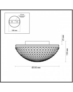 Накладной светильник Odeon Light 4936/3C-foto2