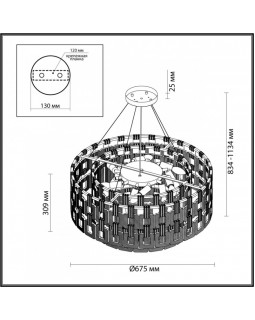 Подвесная люстра Odeon Light 4989/12-foto2