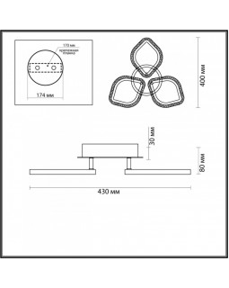 Накладной светильник LUMION 5202/54CL-foto2