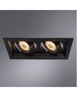Встраиваемый светильник ARTE Lamp A6661PL-2BK-foto2