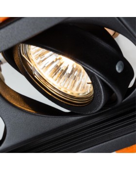 Встраиваемый светильник ARTE Lamp A6661PL-2BK-foto3