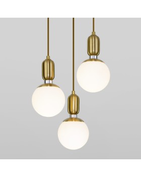 Подвесной светильник Eurosvet 50151/3 латунь-foto2