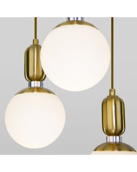 Подвесной светильник Eurosvet 50151/3 латунь-foto3