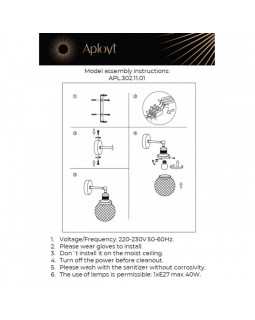 Бра APLOYT APL.302.11.01-foto16