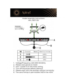 Люстра на штанге APLOYT APL.758.17.09-foto14