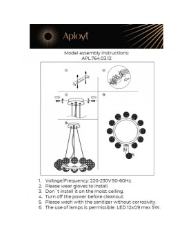 Подвесная люстра APLOYT APL.764.03.12-foto18