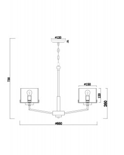 Подвесная люстра Freya FR5096PL-05CH-foto4