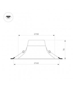 Светильник Downlight Arlight 036576-foto2