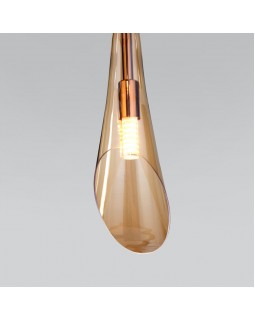 Подвесной светильник Eurosvet 50224/1 янтарный-foto2